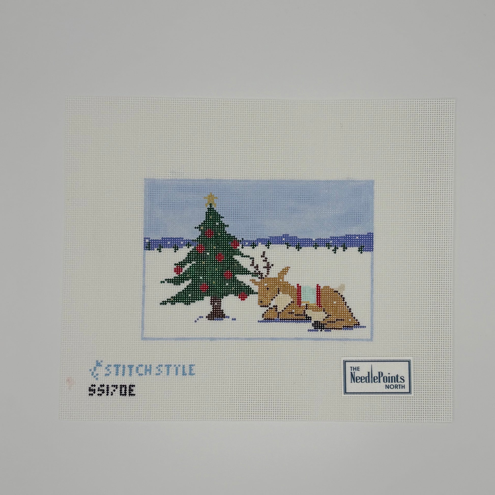 Reindeer and Tree