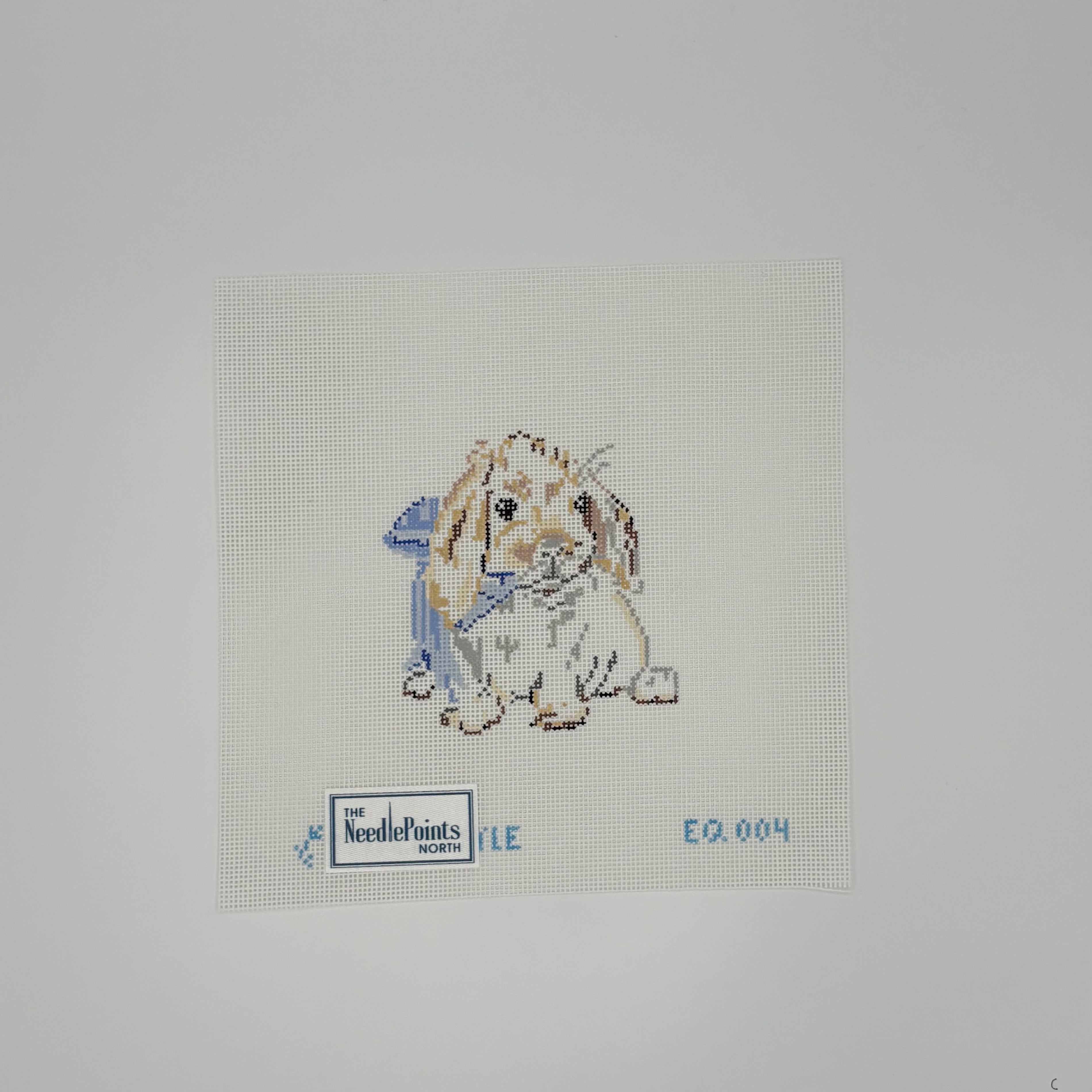 Bunny with Blue Bow