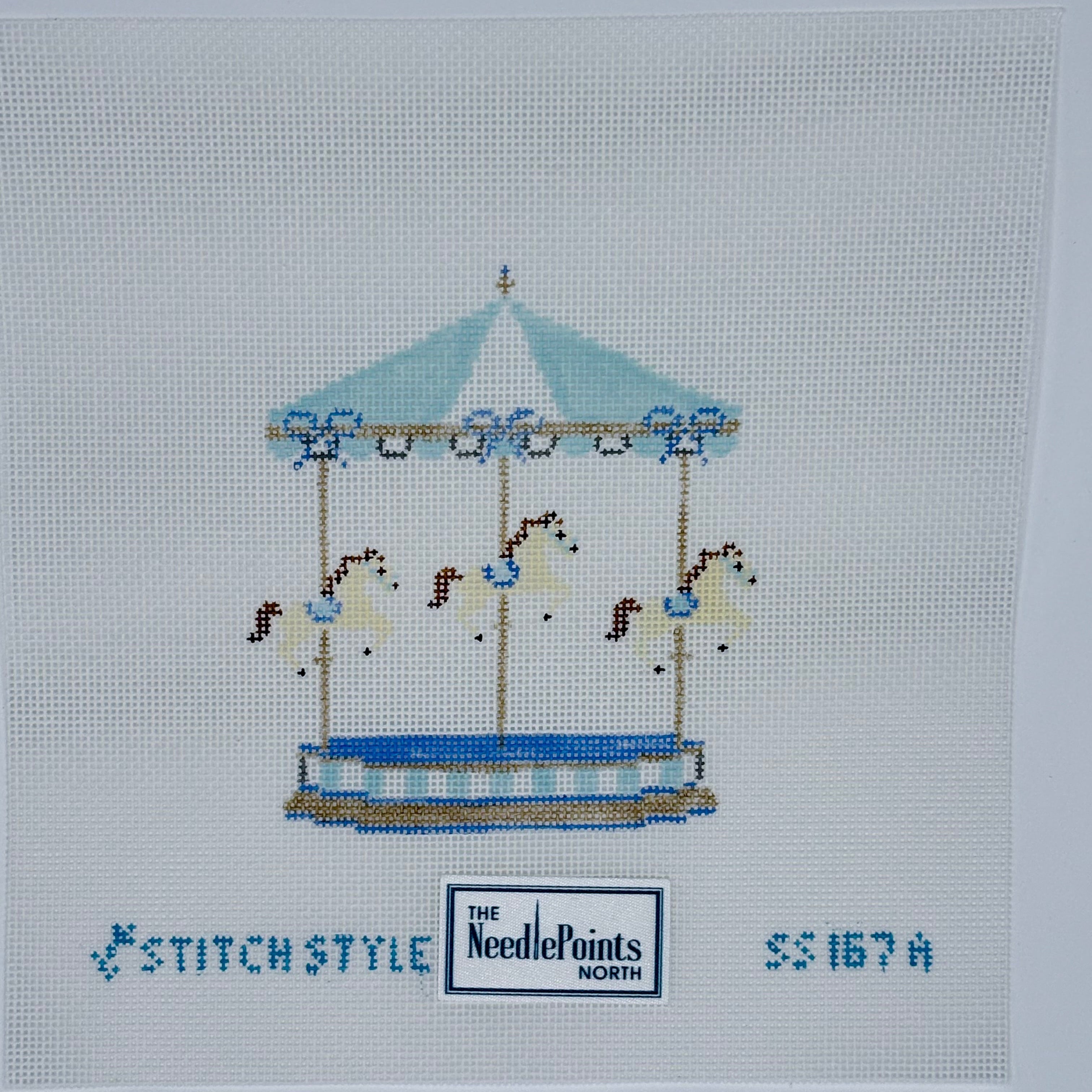 Carousel Series Blue Baby