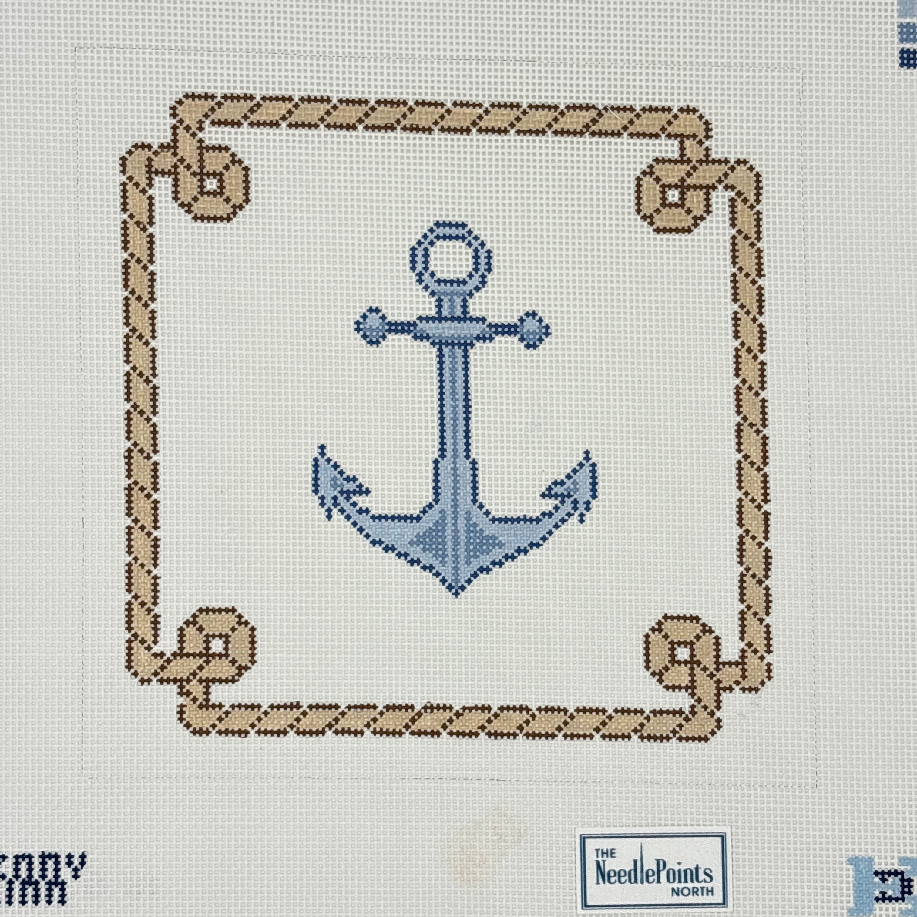 Anchor with Rope Border