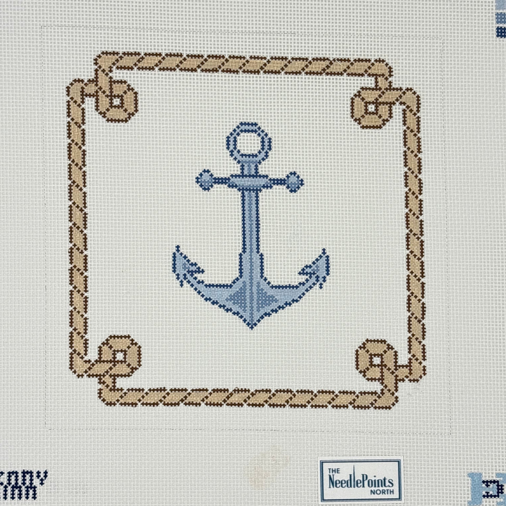 Anchor with Rope Border