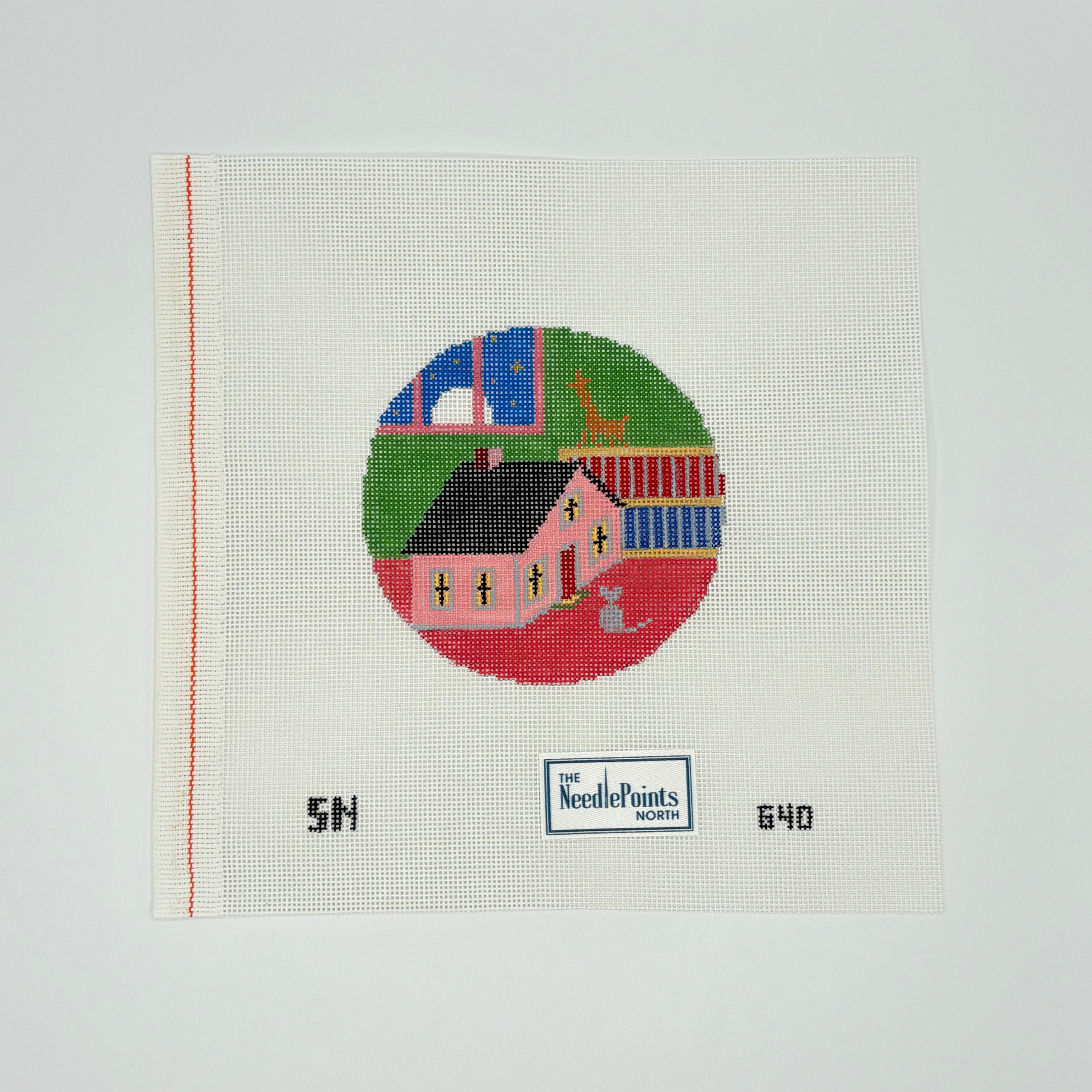 Toy House and Mouse Ornament