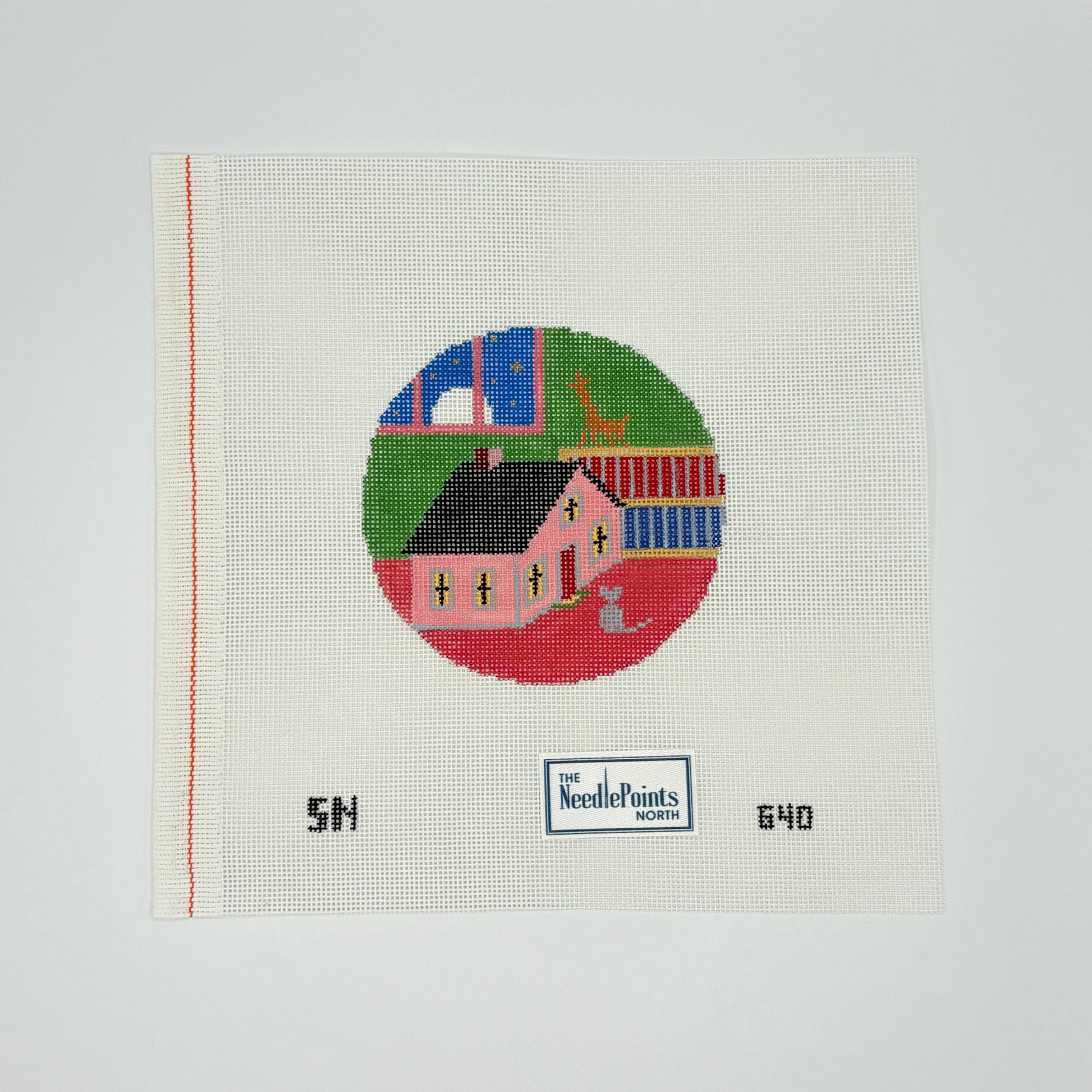 Toy House and Mouse Ornament
