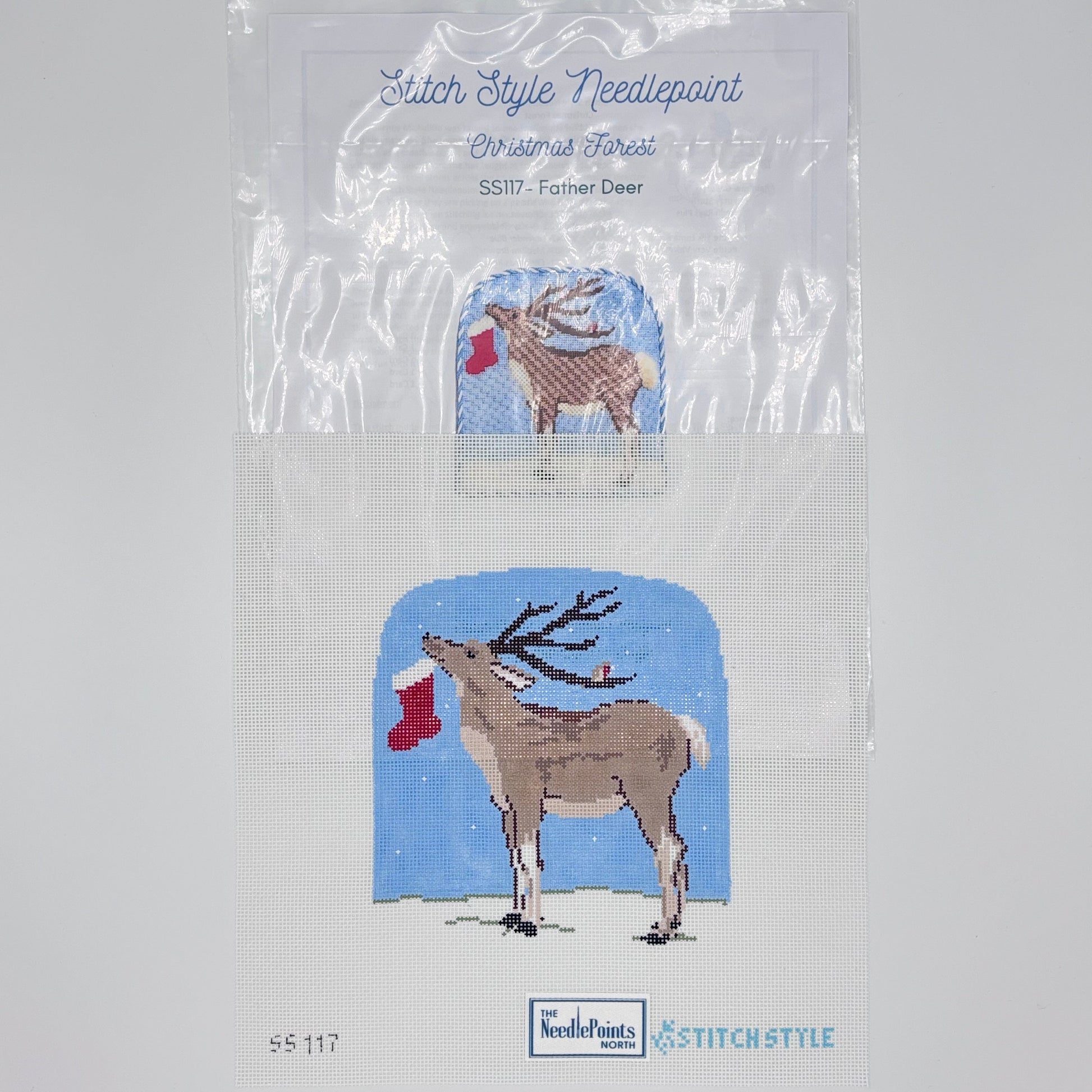 Reindeer with Stocking
