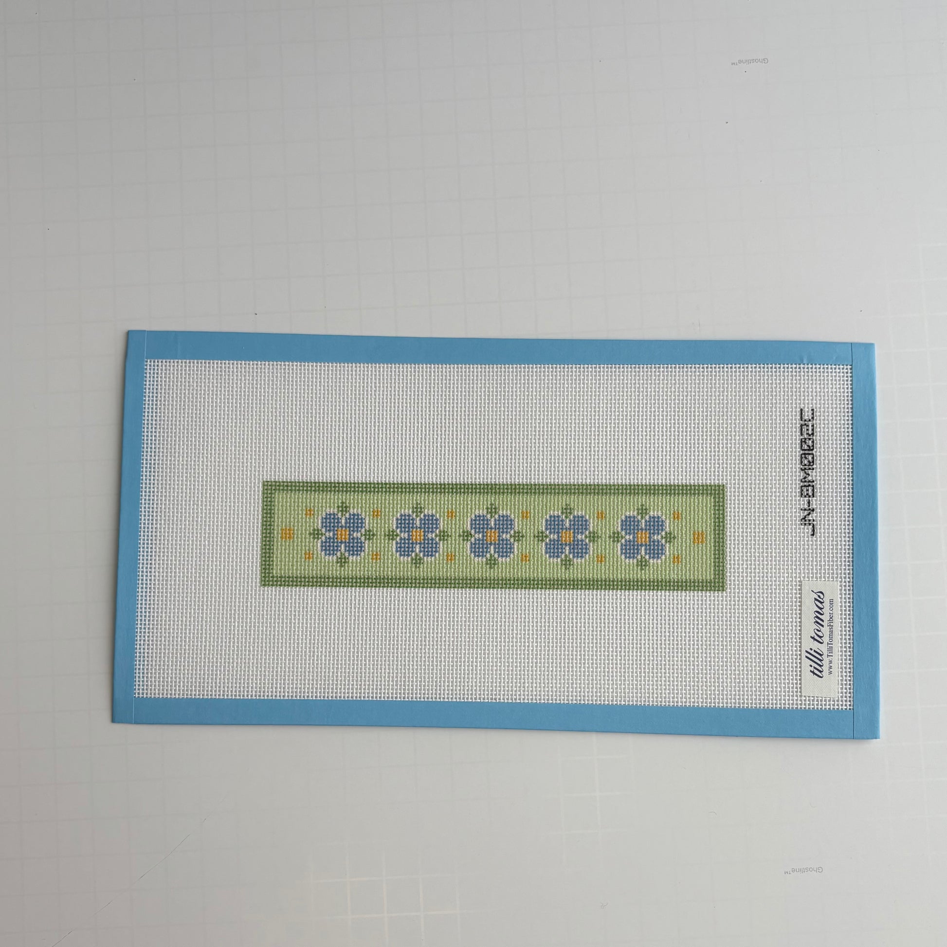 Green Floral Bookmark Insert