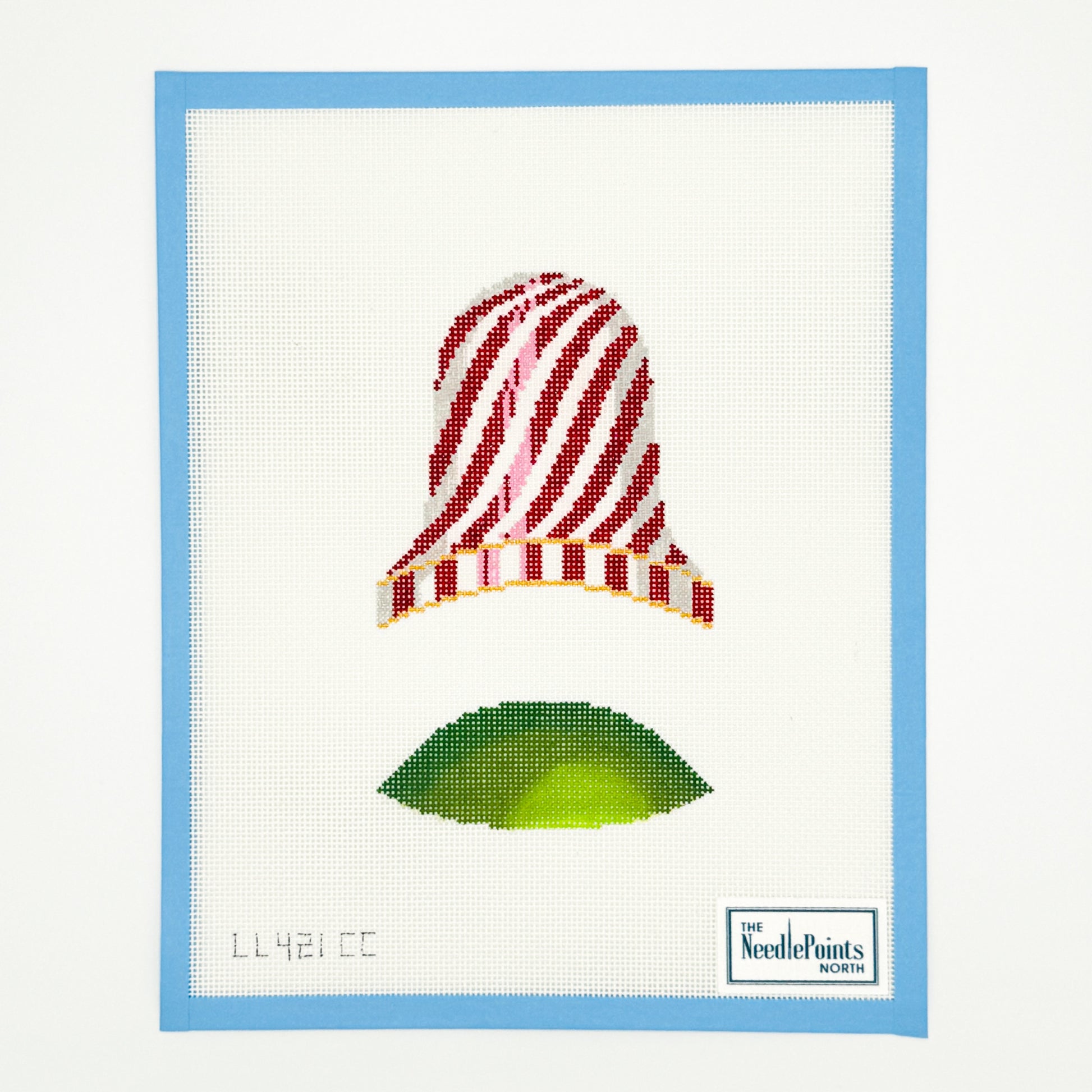 Bell  ornament-Peppermint