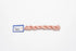 Thread spool with a label on a white background