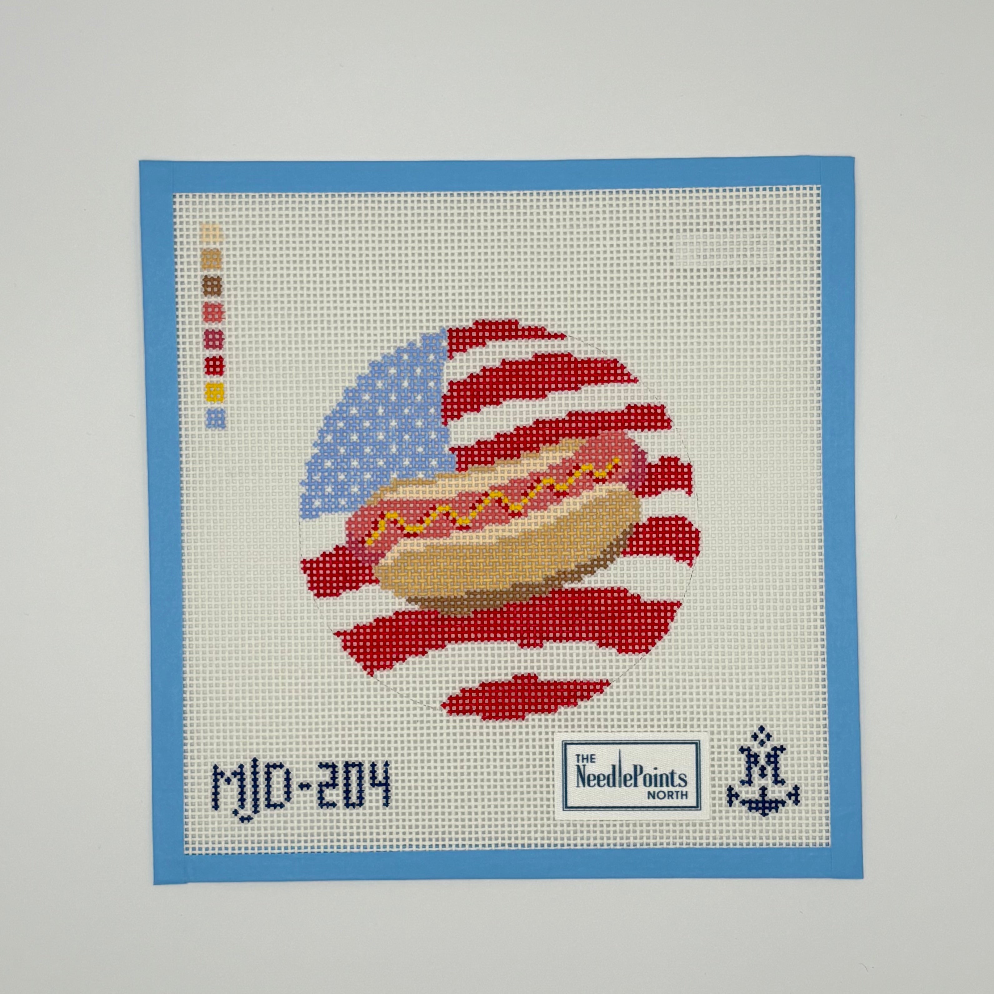 Hot Dog American Flag