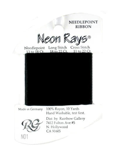 Neon Rays Black