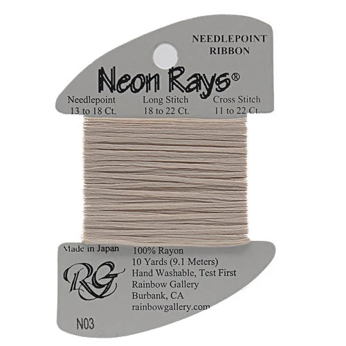 Neon Rays Beige