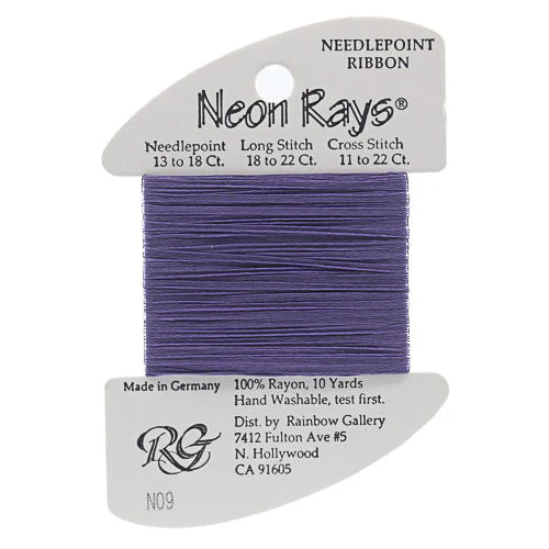 Neon Rays Purple