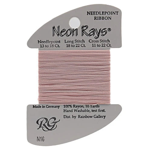 Neon Rays Pale Peach
