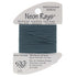 Neon Rays Dark Forest Green