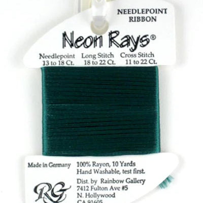 Neon Rays Emerald