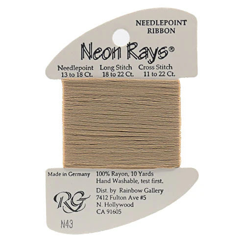 Neon Rays Khaki
