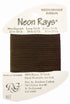 Neon Rays Dark Brown