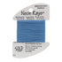 Neon Rays Pale Blue