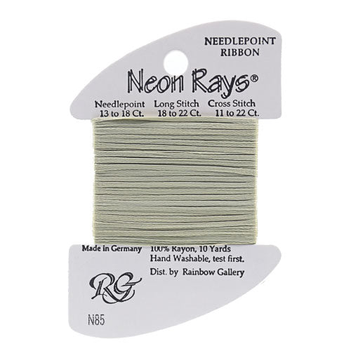 Neon Rays Sage Green