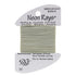 Neon Rays Sage Green