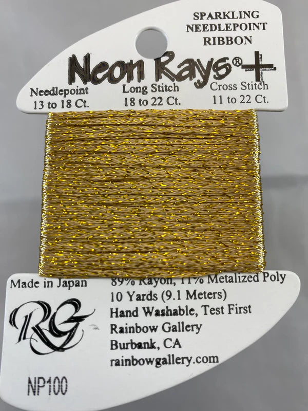 Neon Rays Plus Brassy Gold