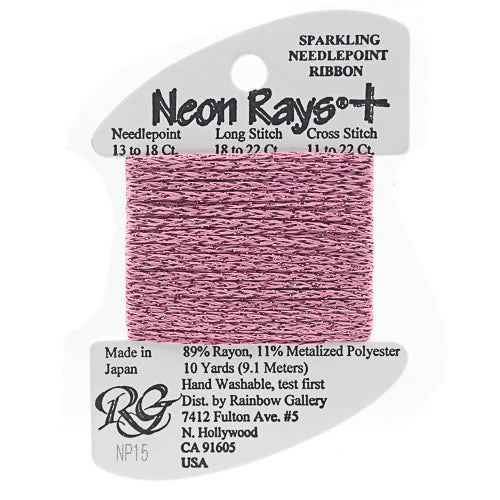Neon Rays Plus Rose Pink