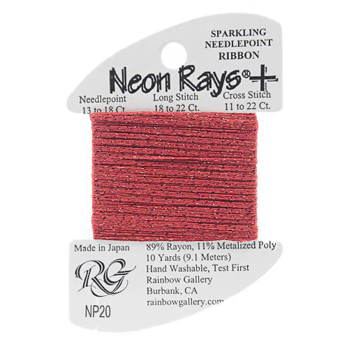 Neon Rays Plus Red
