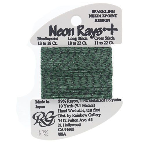 Neon Rays Plus Spruce Green