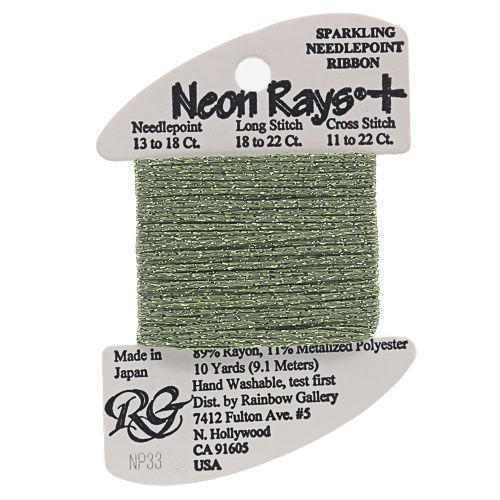 Neon Rays Plus Loden Green