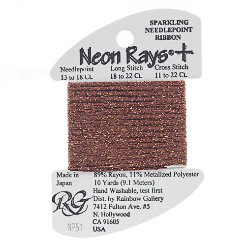 Neon Rays Plus Brown