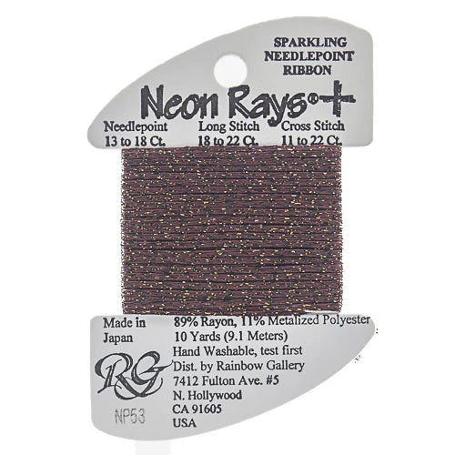 Neon Rays Plus Dark Brown