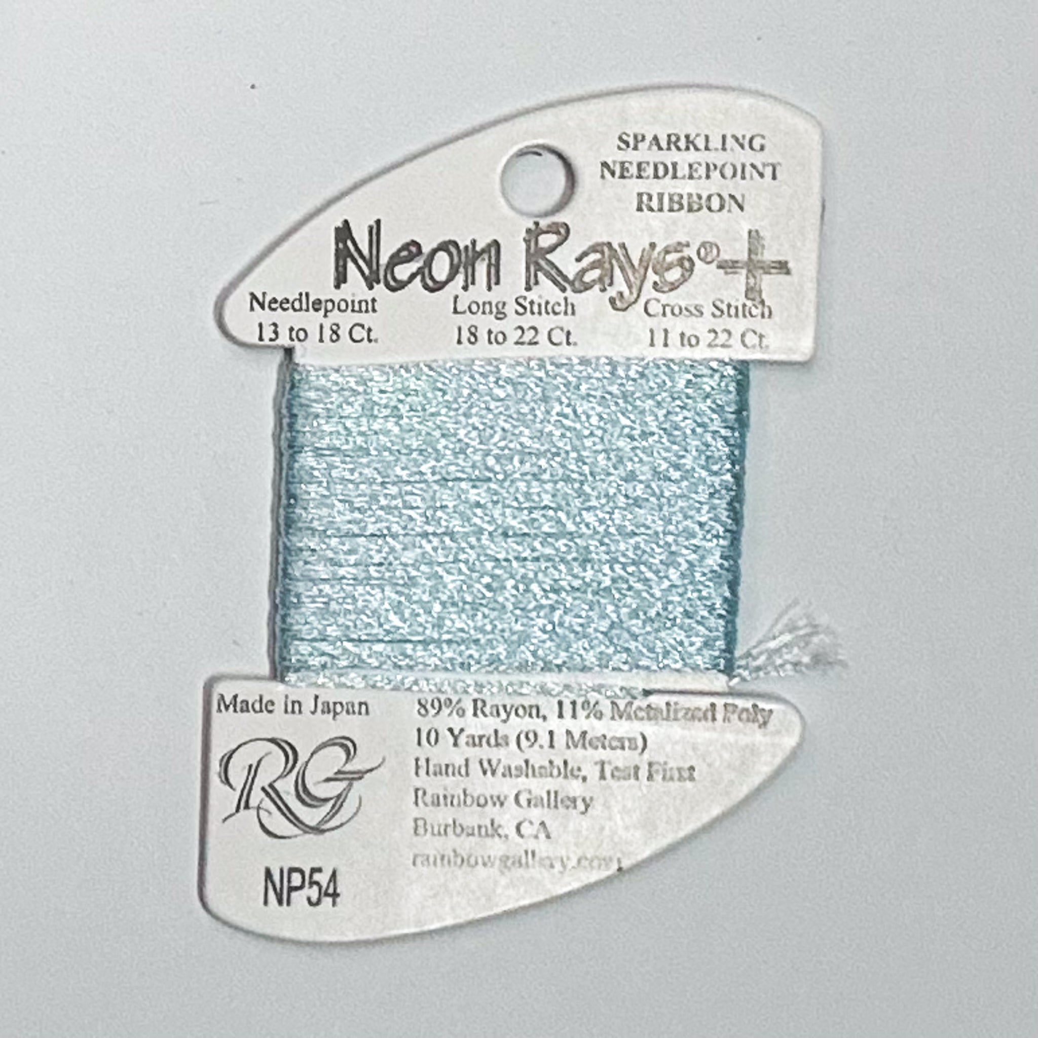 Neon Rays Plus Pale Blue