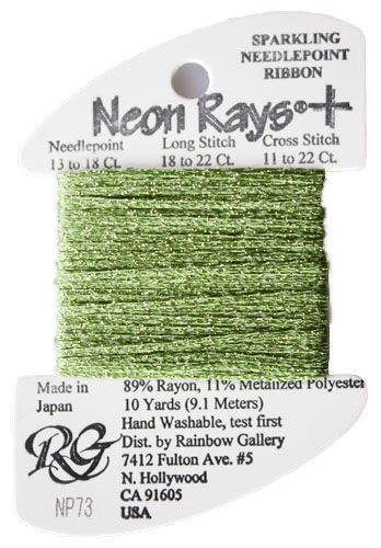 Neon Rays Plus Spring Green