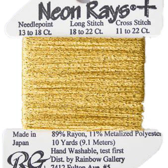 Neon Rays Plus Gold