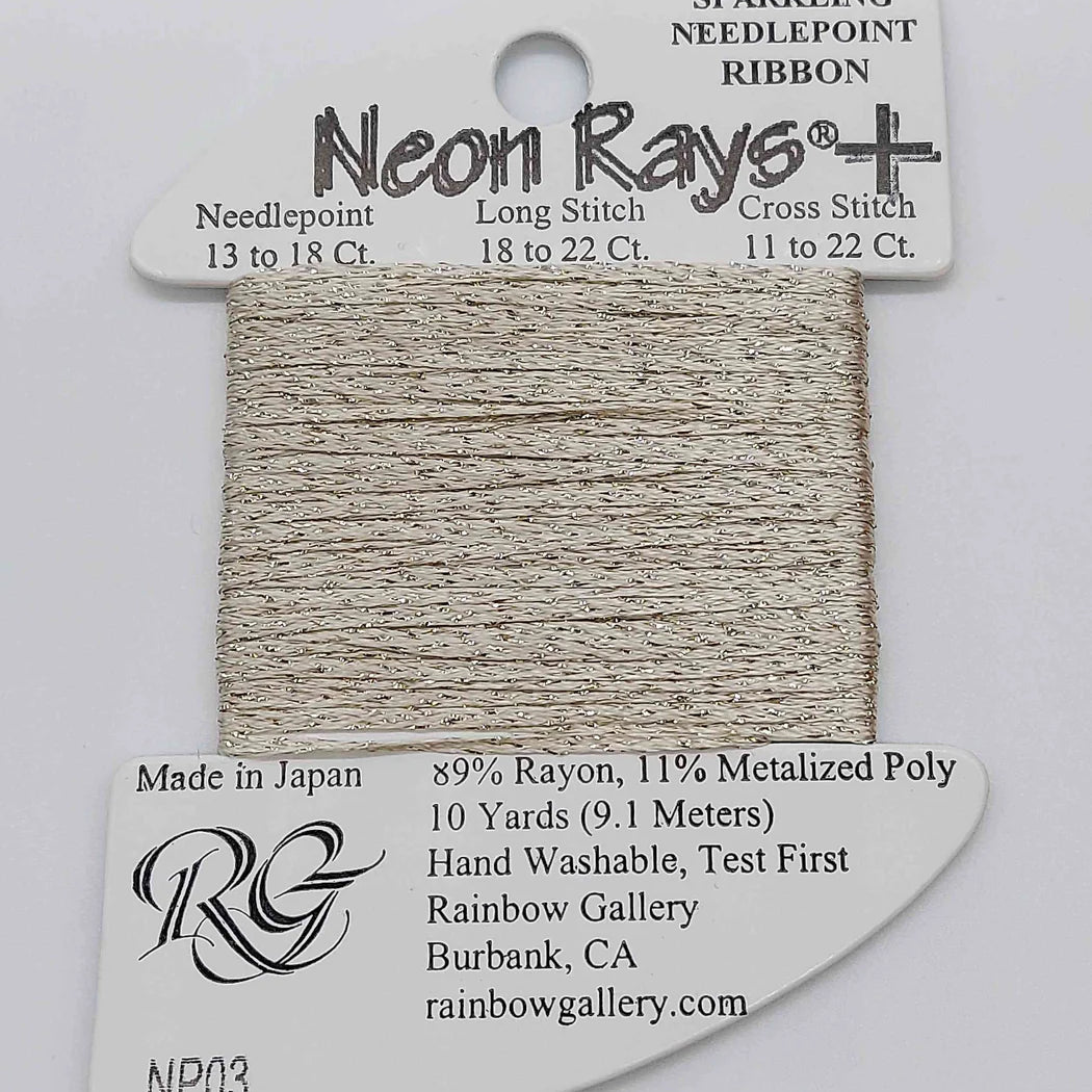 Neon Rays Plus Pale Beige