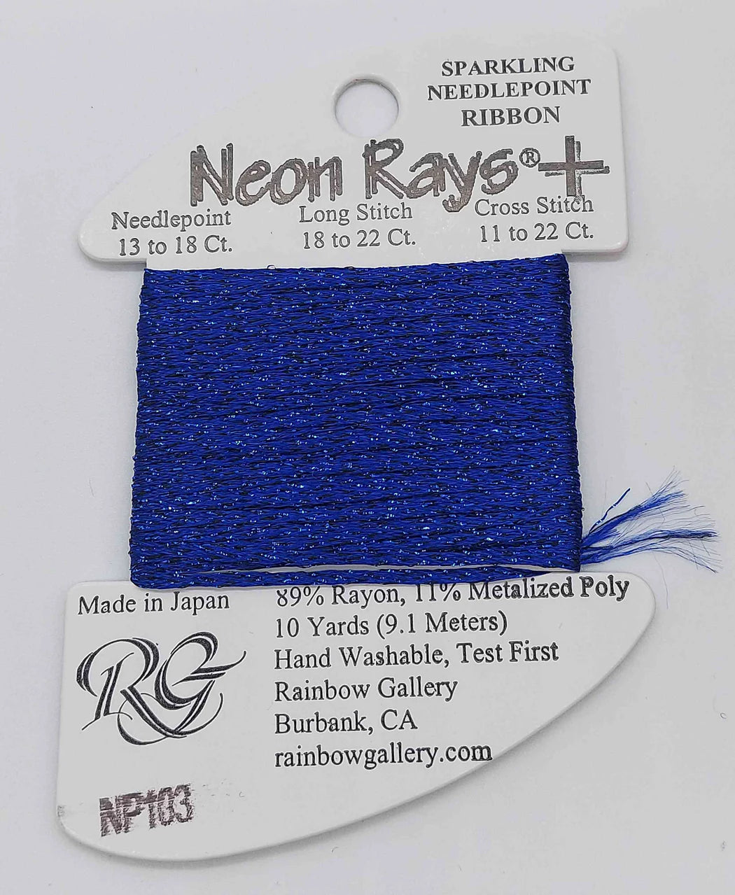 Neon Rays Plus Indigo Blue