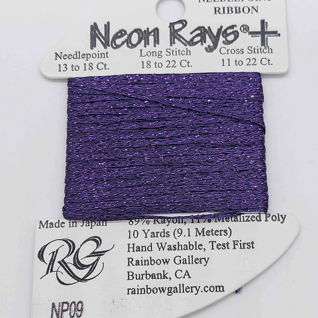 Neon Rays Plus Purple