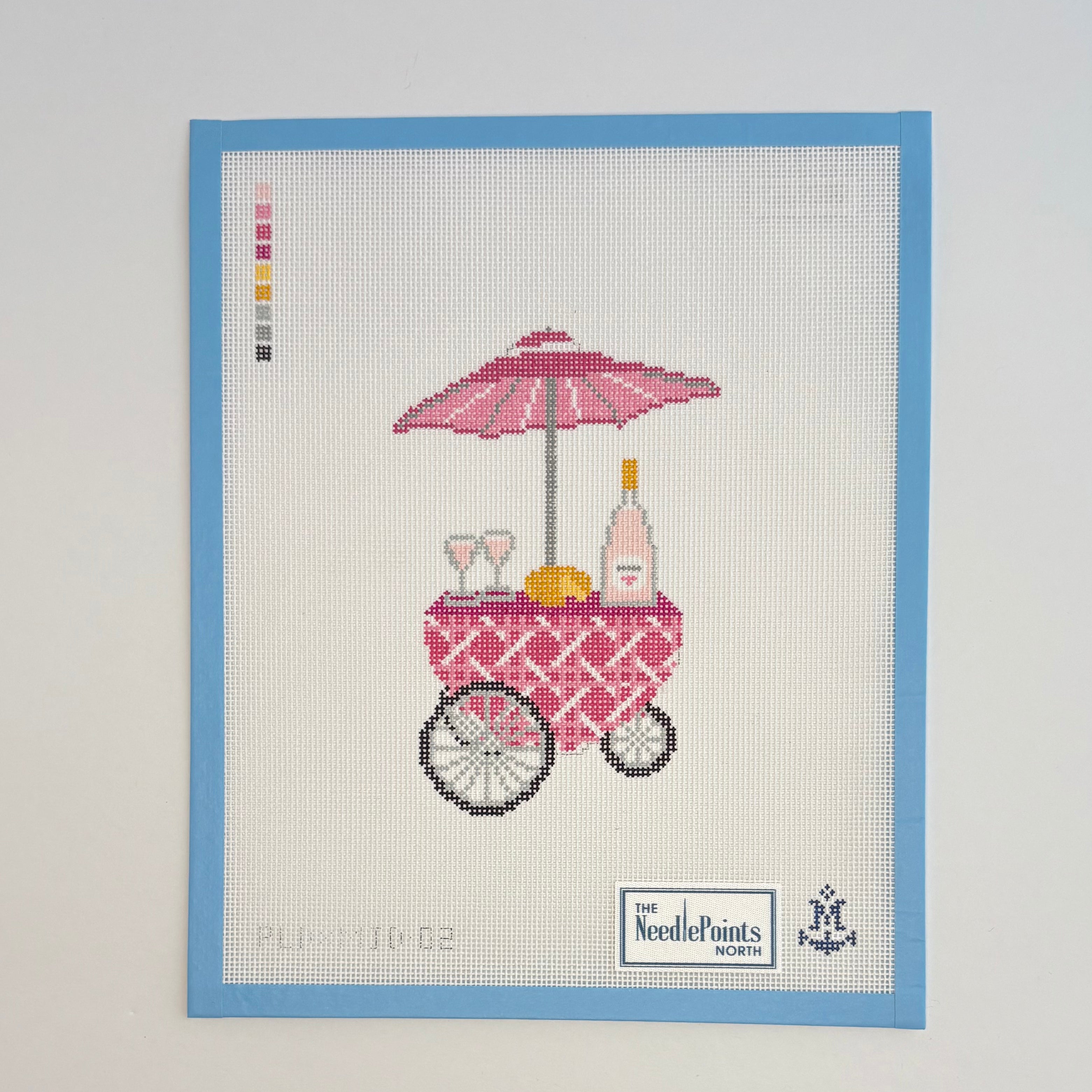 Pink cane Rose' cart