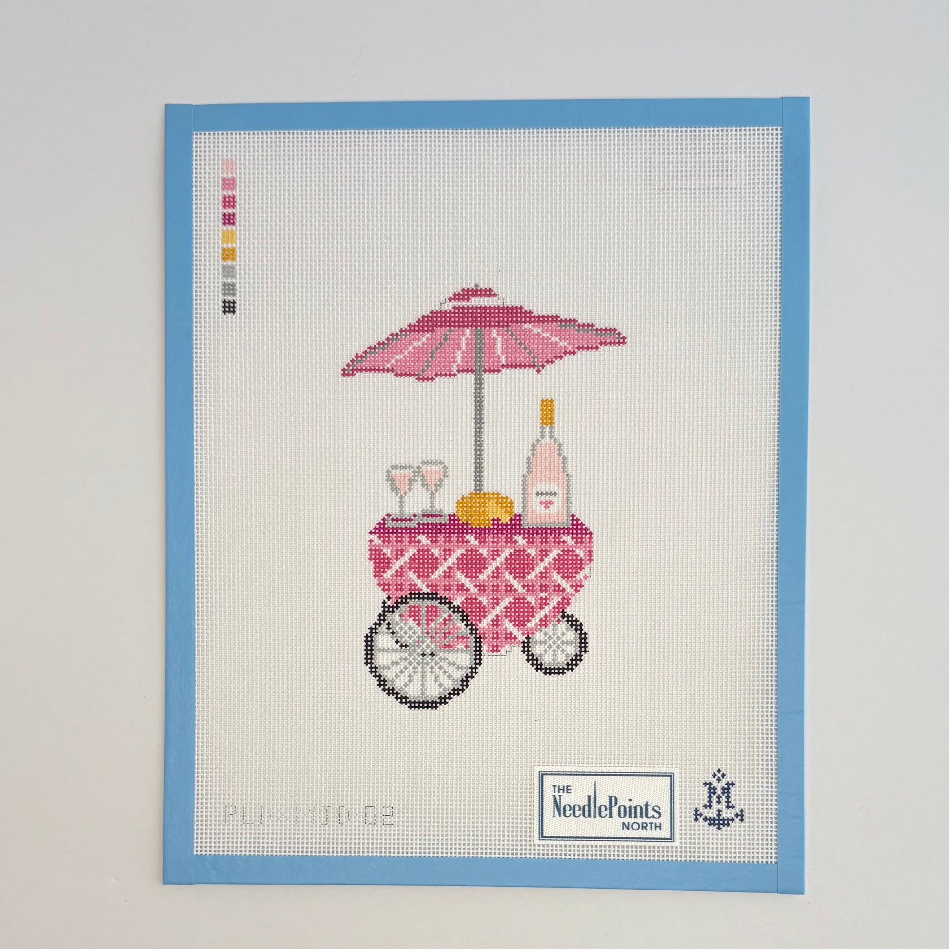 Pink cane Rose' cart