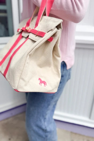 Embroidered Beachkin Bag