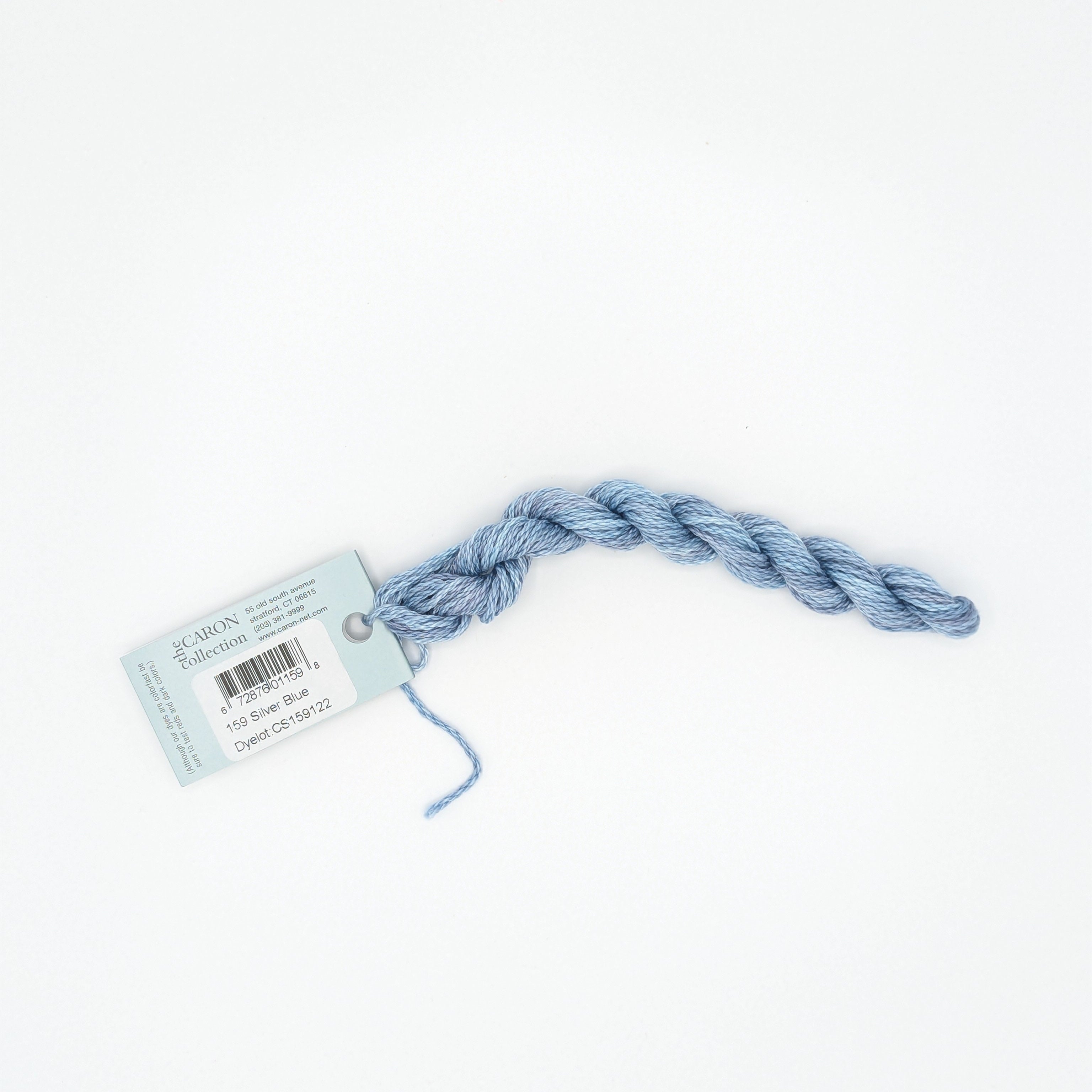 Watercolours Threads-Silver Blue