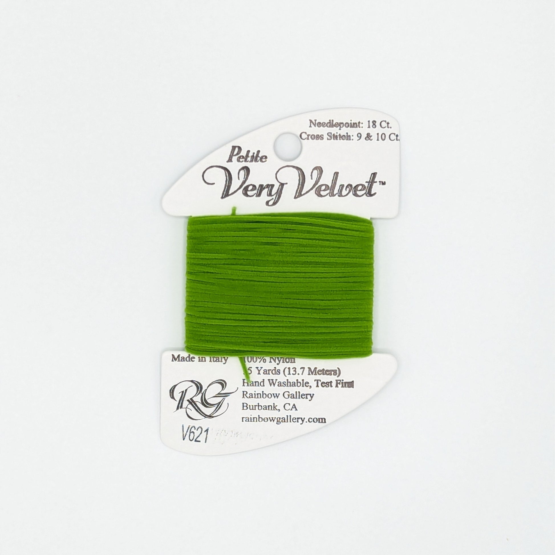 Petite Very Velvet Lite Green