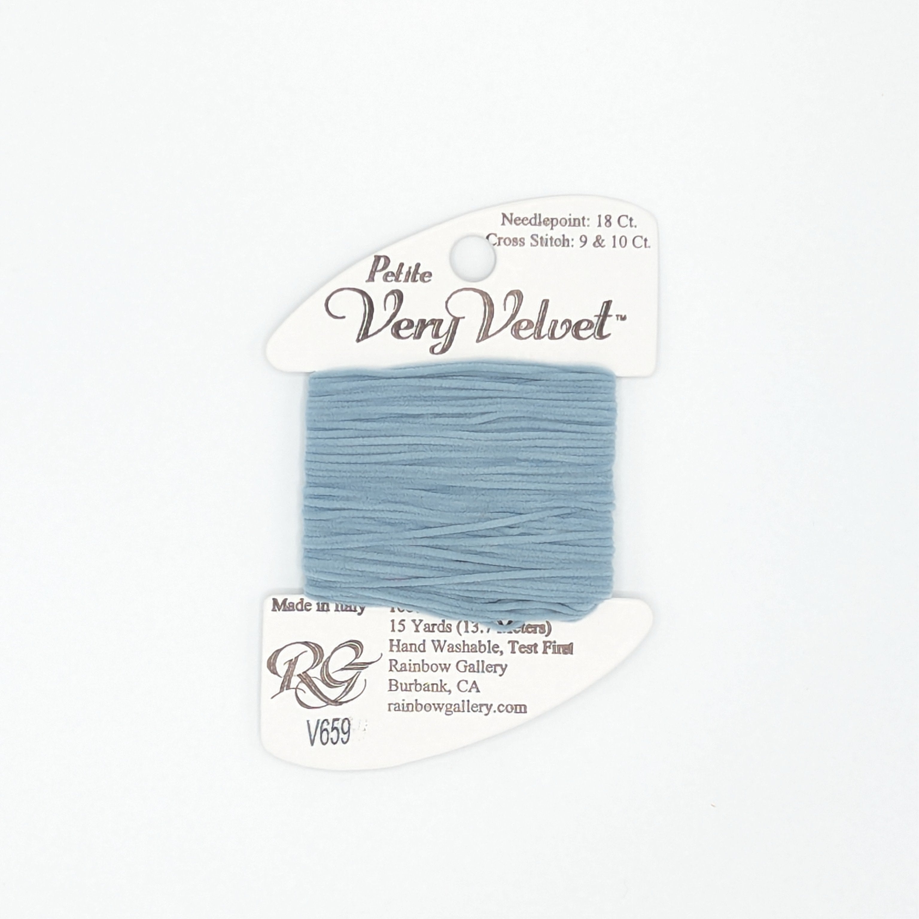 Petite Very Velvet Pale Blue