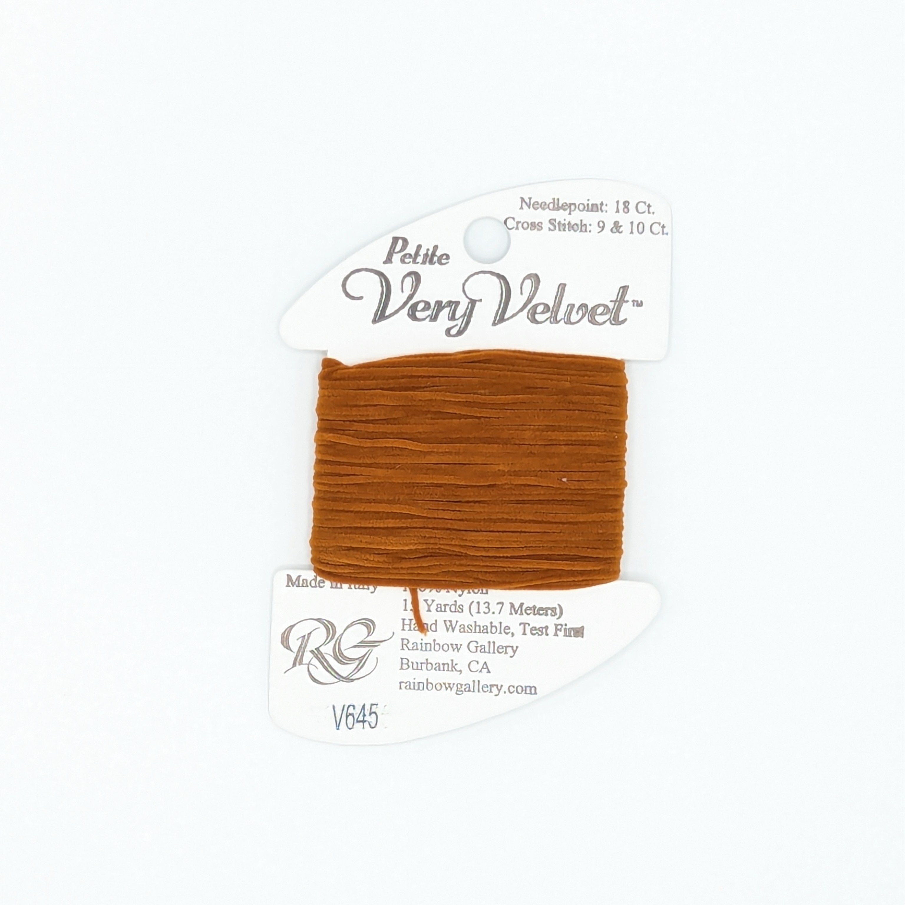 Petite Very Velvet Dark Gold Brown