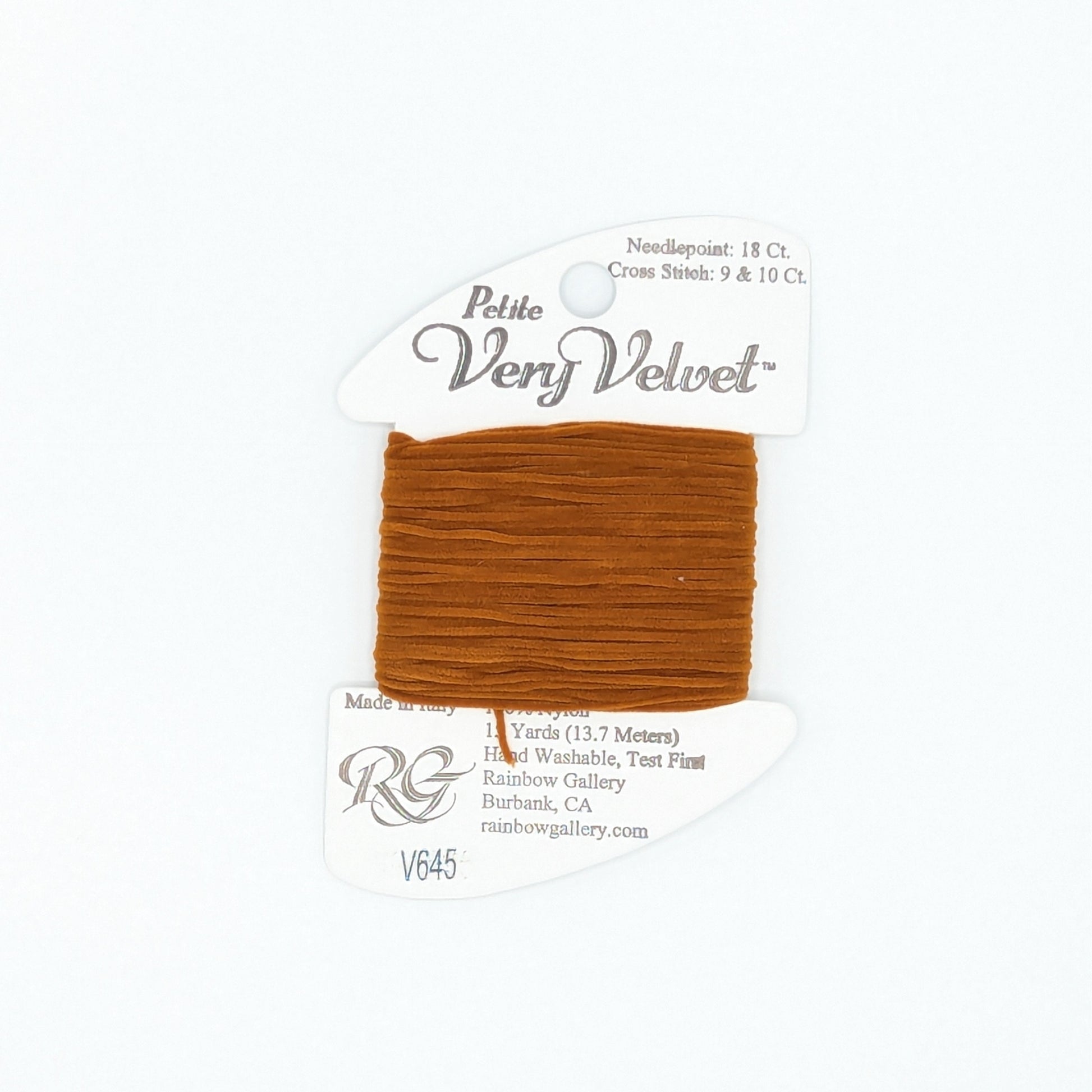 Petite Very Velvet Dark Gold Brown