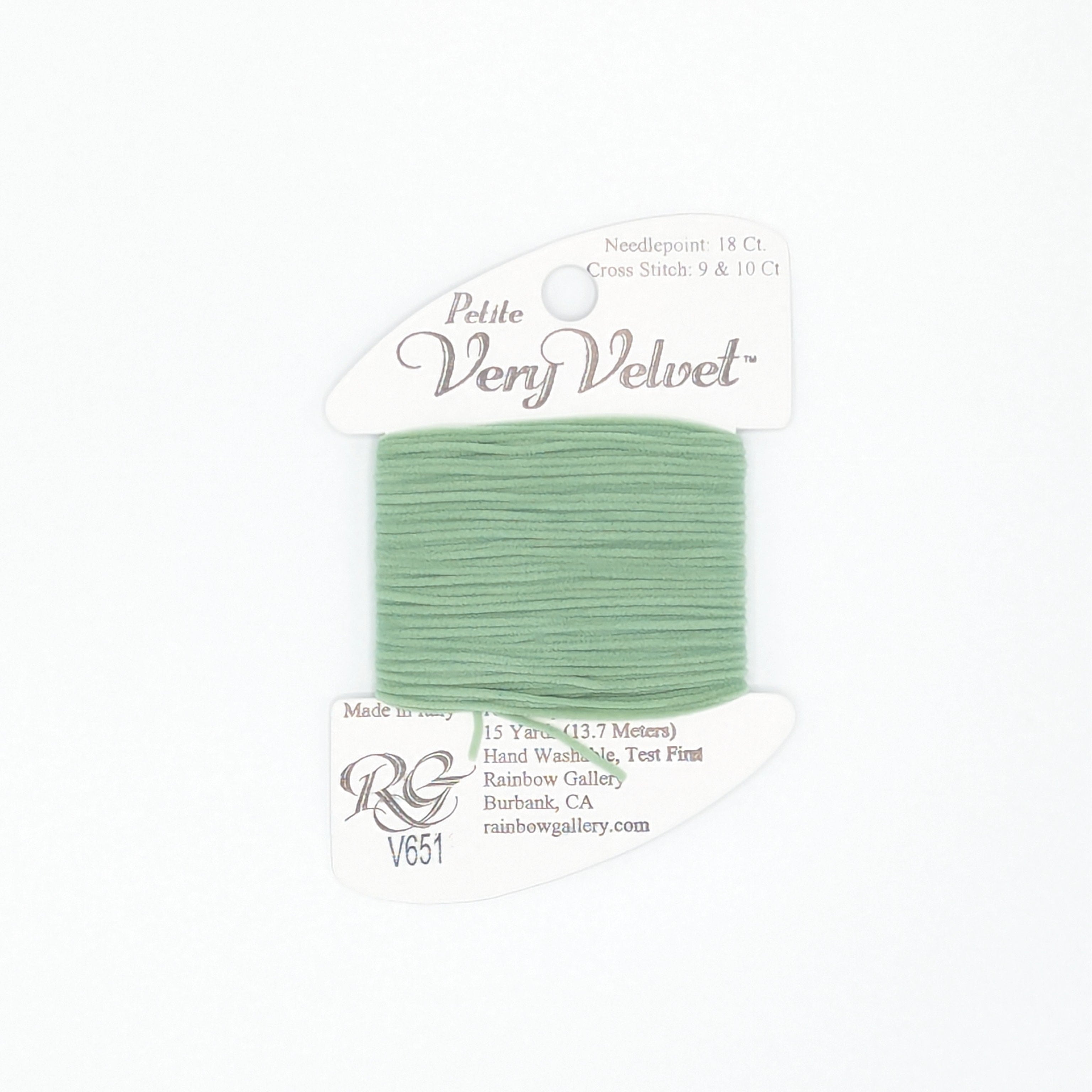 Petite Very Velvet Sage Green