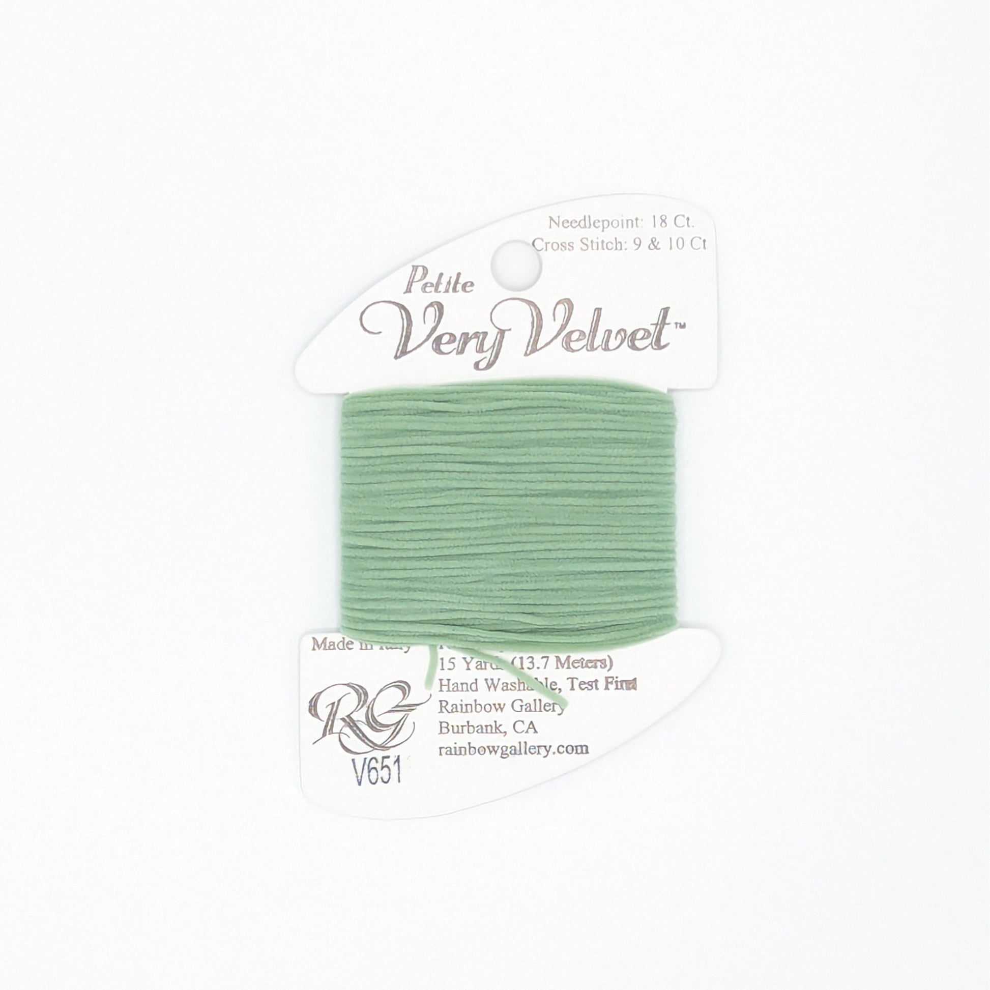 Petite Very Velvet Sage Green