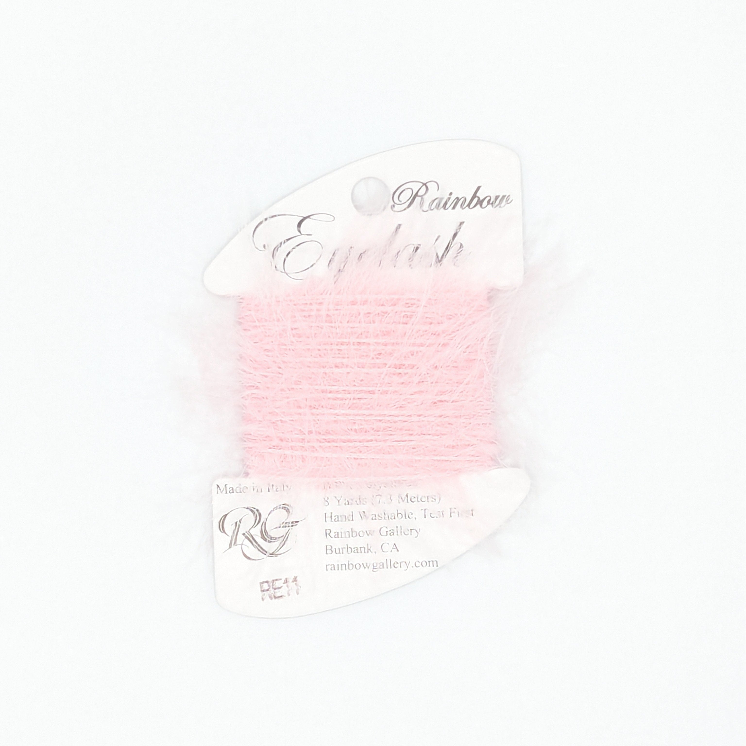 Rainbow Eyelash Cradle Pink