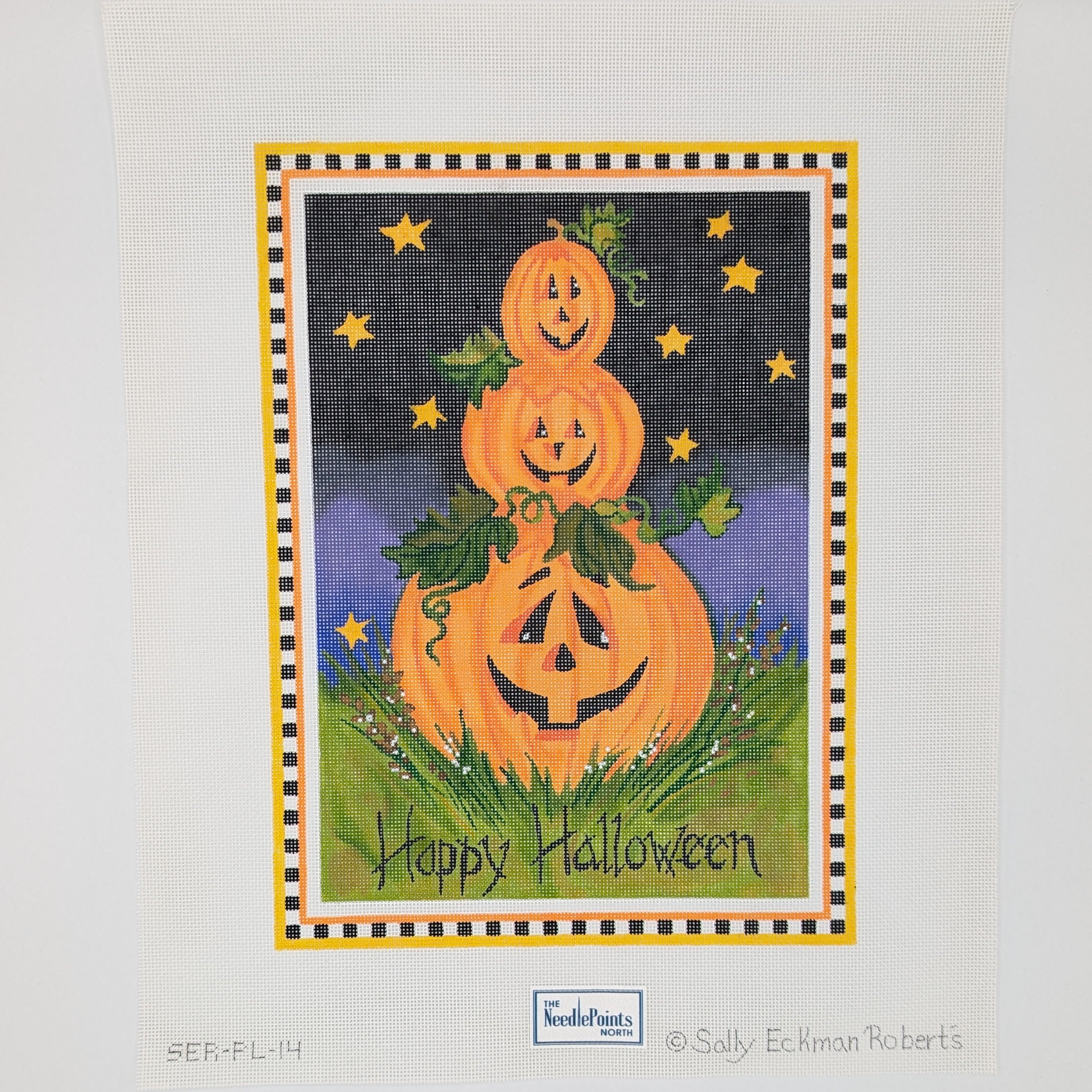 Happy Halloween Jack-o-lantern Stack
