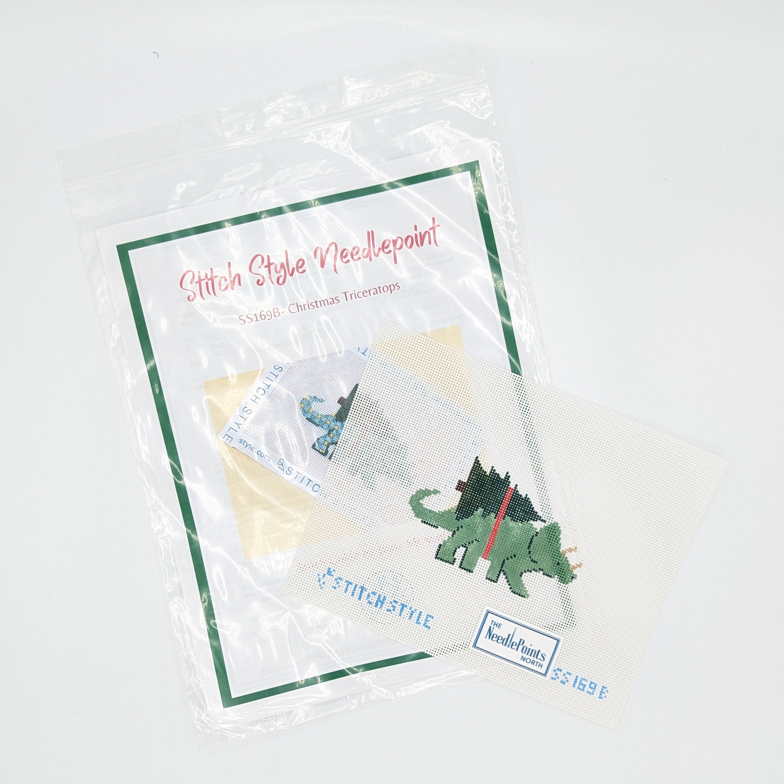 Christmas Dinosaur- Triceratops