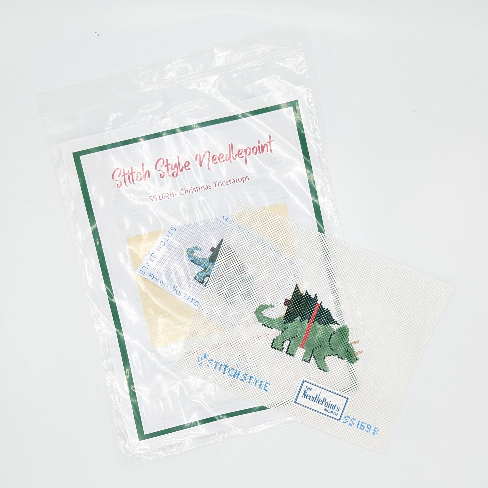 Christmas Dinosaur- Triceratops